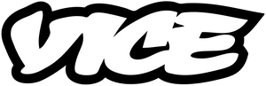 Black and white logo for VICE