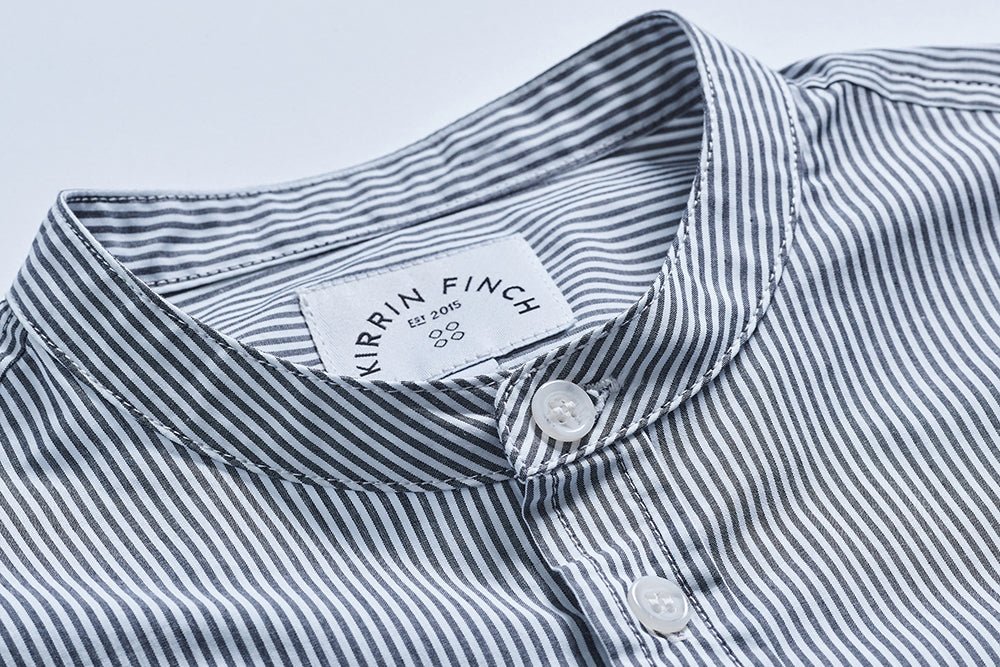 A Guide to Mandarin Vs Band Collars - Kirrin Finch