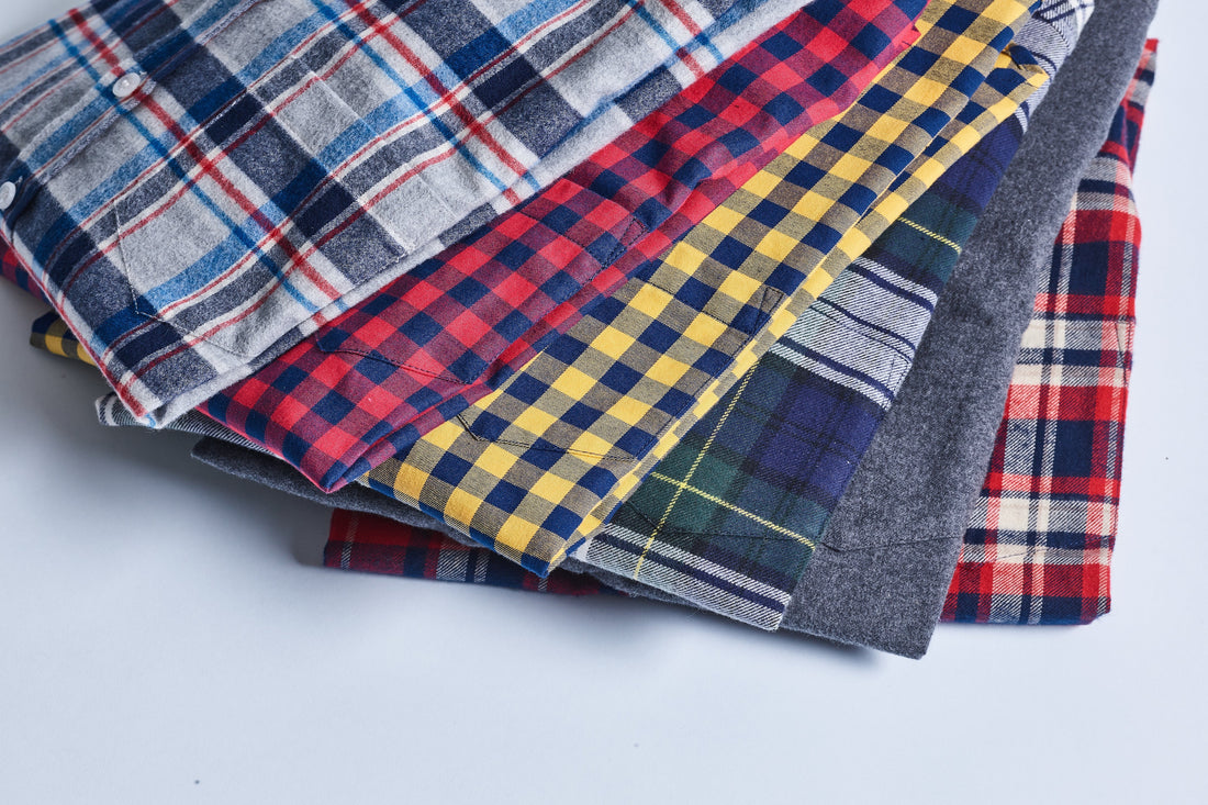Examples of flannel.