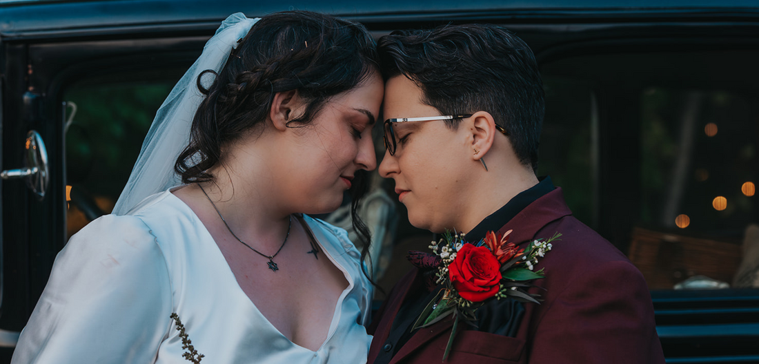 Real Weddings couple: Dixie & Jessica