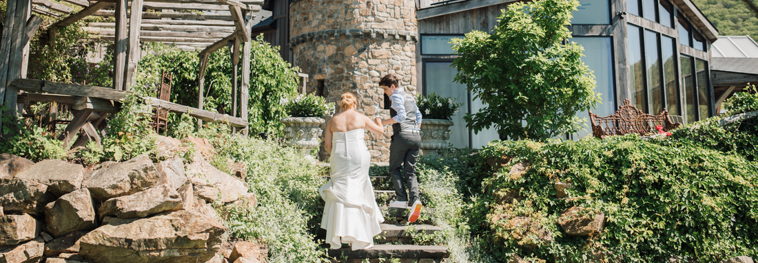 Real Weddings couple: Jules & Michelle