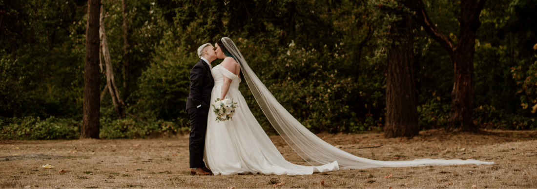 Real Weddings couple: Lindsay & Katarina