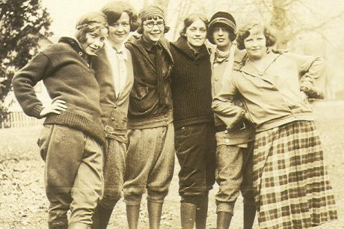 Historical women in men's fashion