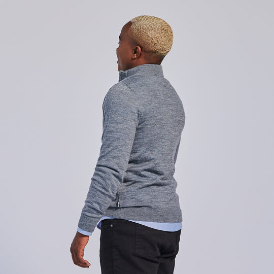 Quarter-Zip Sweater for AFAB, women, trans, and non-binary folks
