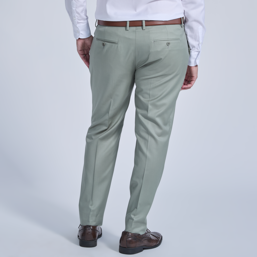 Deep Pocket Dress Pants in Sage by Kirrin Finch