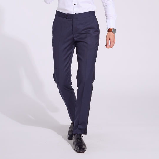 Midnight Tuxedo pants with suspender buttons