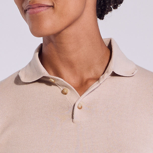 Long Sleeve Polo Sweater