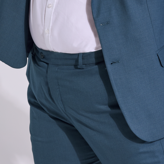 FlexiWaist wiastband on Scout Suit Dress Pants by Kirrin Finch