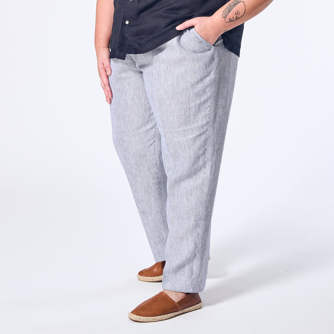 スーツ disemBySiiK embroidery linen slacks disemBySiiK embroidery linen slacks