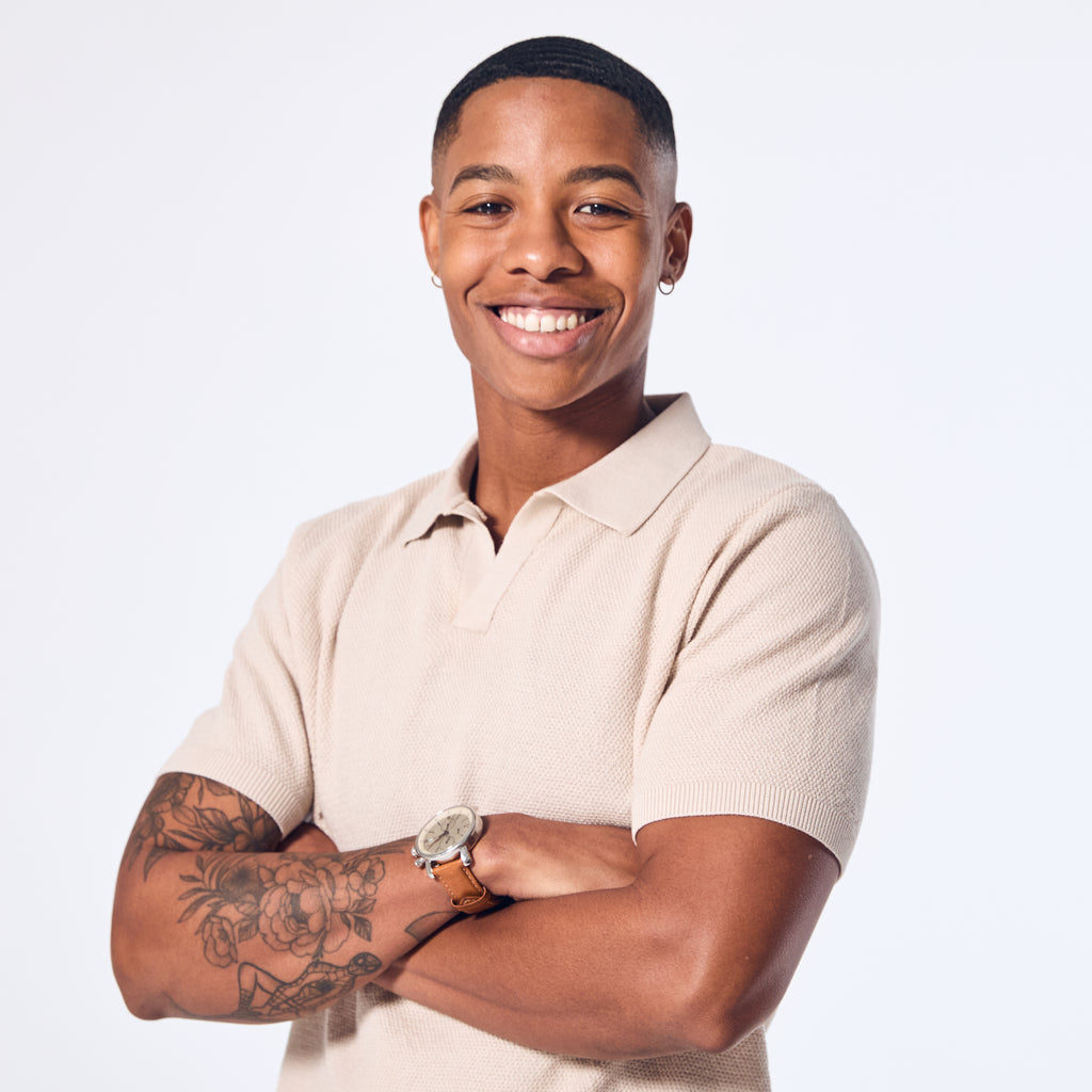 Seashell Johnny Collar Polo made by Kirrin Finch