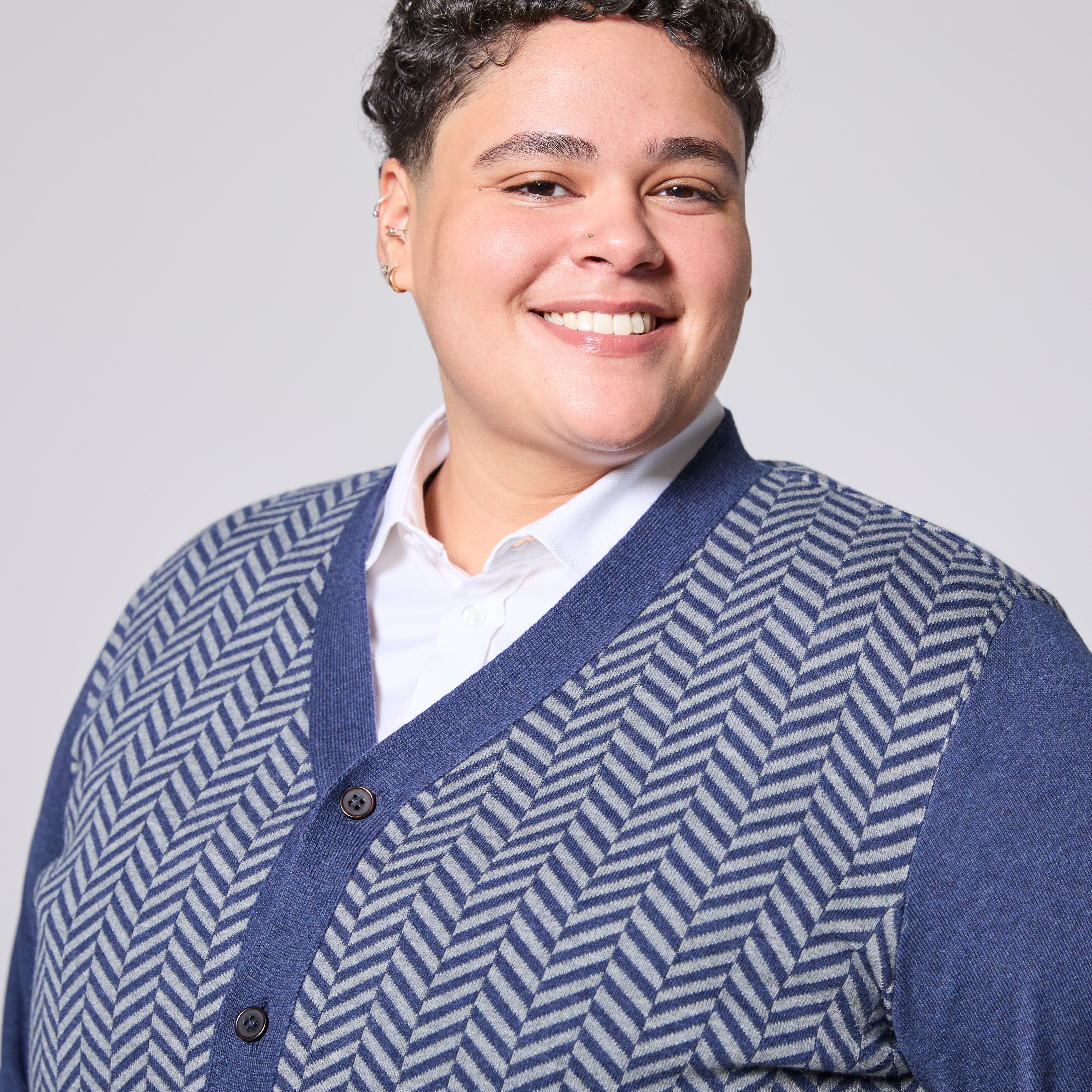 Androgynous Long Sleeve Cardigan | Kirrin Finch