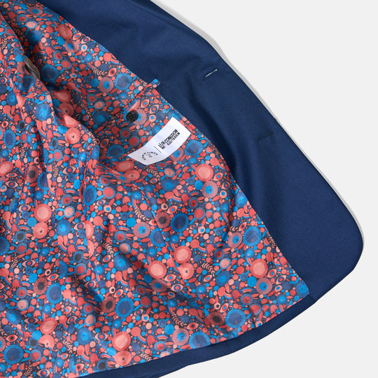 The Georgie Navy Suit Blazer - Lisa C Edition