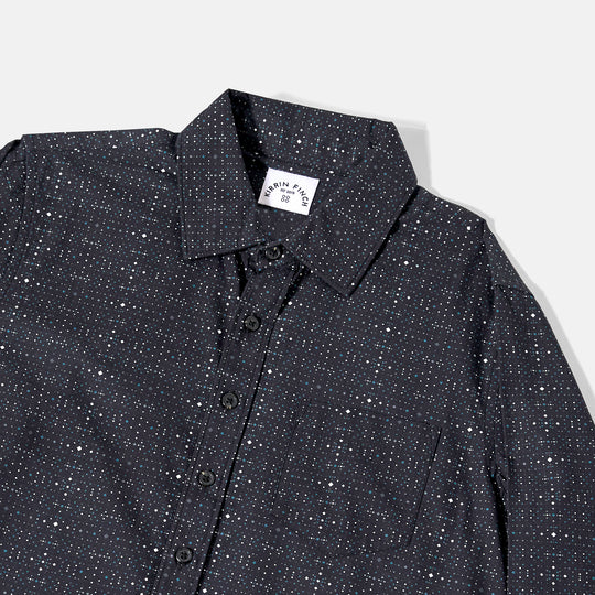 Womens Galaxy Point Collar Shirt made by Kirrin Finch