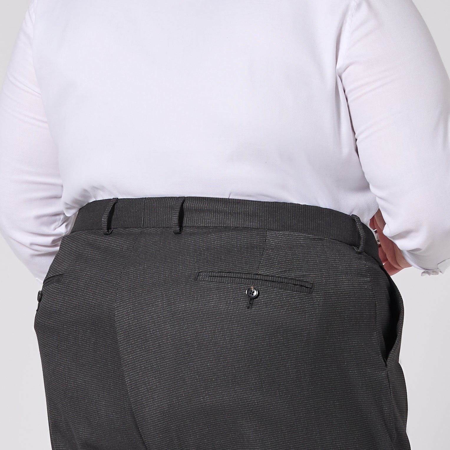 Black Pearl Dress Pants made for women, trans, masc, and non-binary folk.