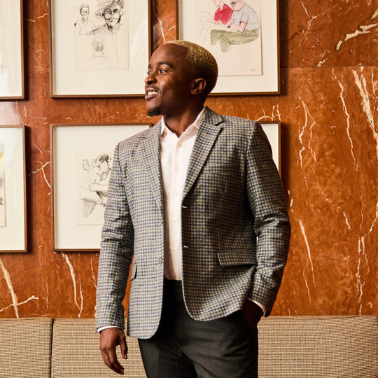 The Finch Hunter Check Blazer