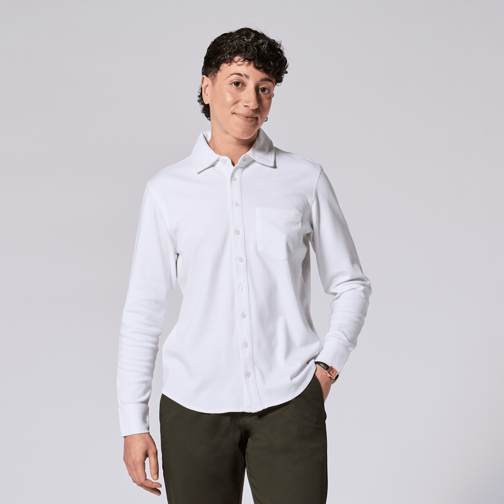 Double Jersey Long Sleeve Shirt