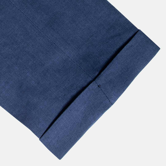 Mara Navy Blue Trousers Tapered Linen Pants Linen Trousers Linen Pants  Washed Linen Pants Summer Linen Pants Harem Linen Pants 
