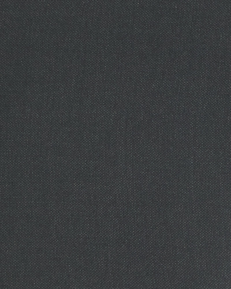 A close-up of a dark charcoal gray textured fabric, showing a fine woven pattern. Color: Nightfall Birdseye