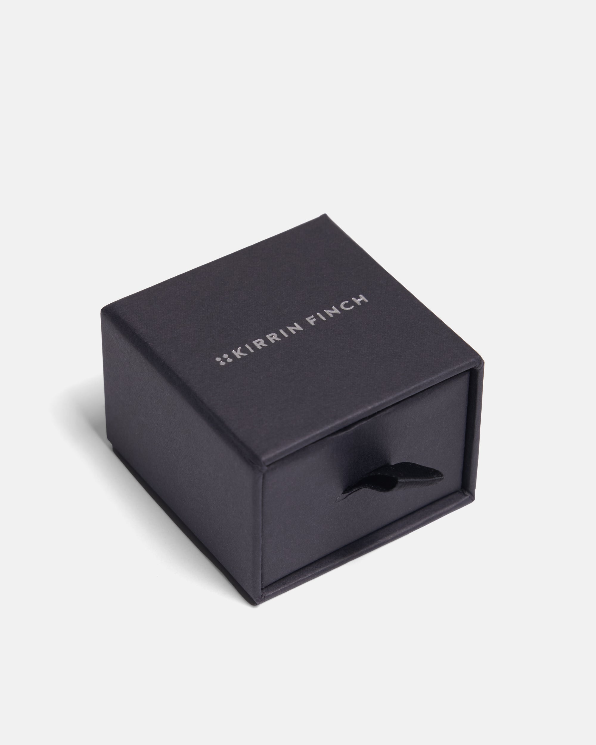 Black Kirrin Finch giftbox for cufflinks.