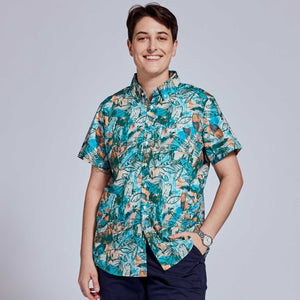 The Ray Teal Frond Short Sleeve Shirt
