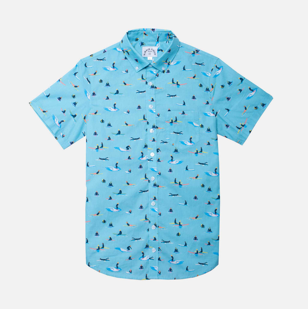 Androgynous summer short sleeve shirt