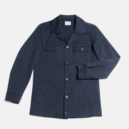 Navy Blue Utility Jacket by Kirrin Finch