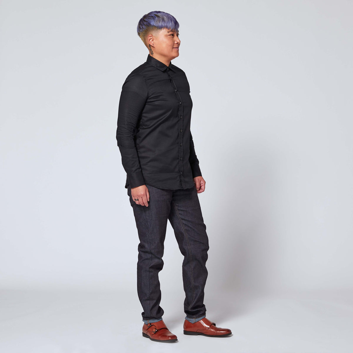 Slim Fit Indigo denim jeans made in NYC