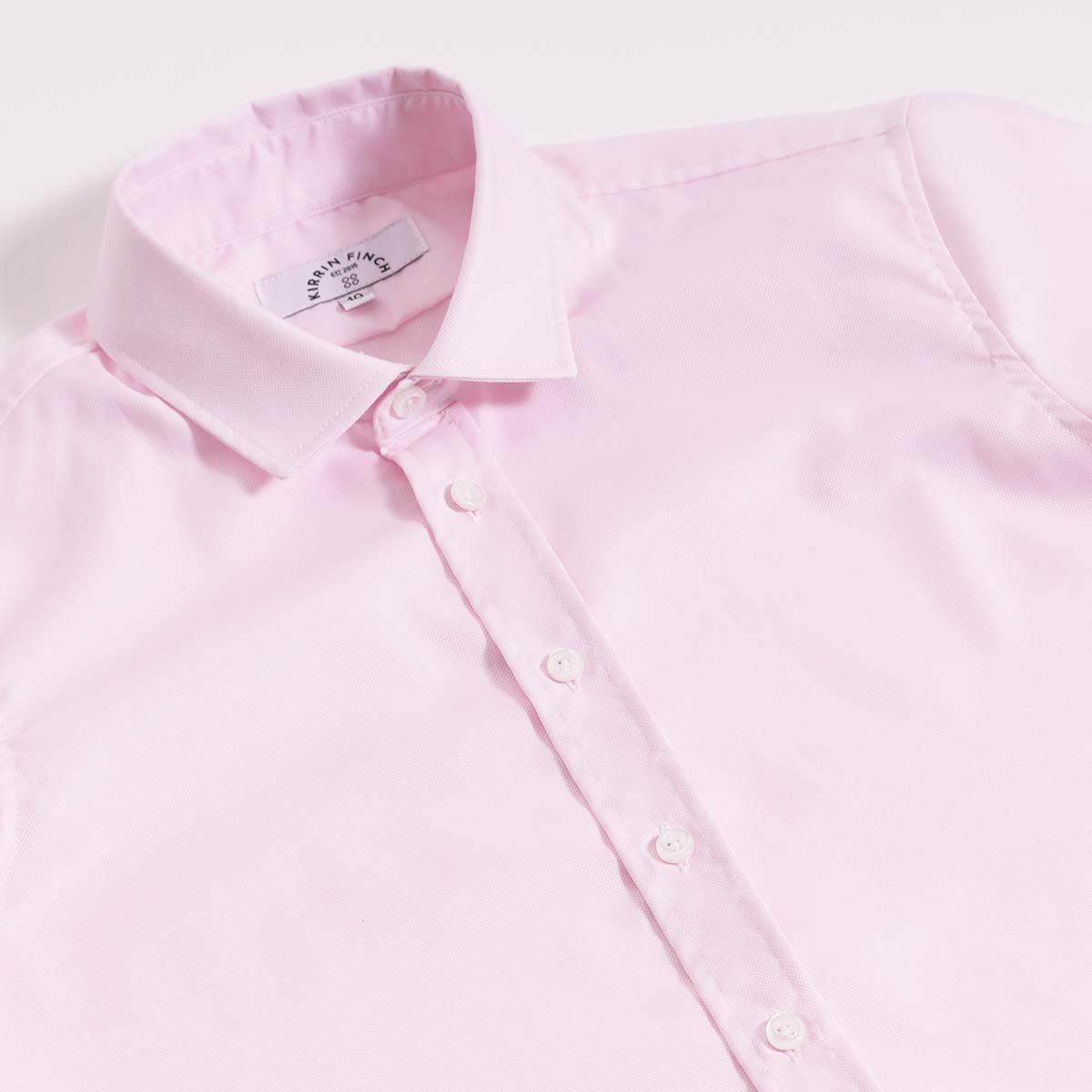 Pink Easy-Care Dress Shirt