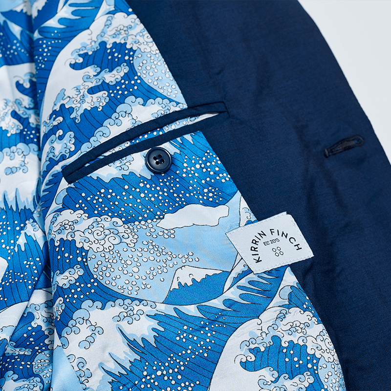 The Georgie Navy Suit Blazer | Kirrin Finch